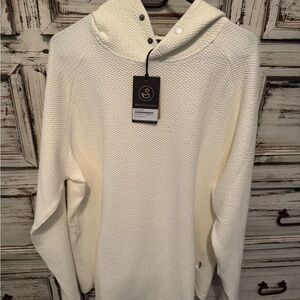 Swannie’s Golf Men's Vintage White Hoodie